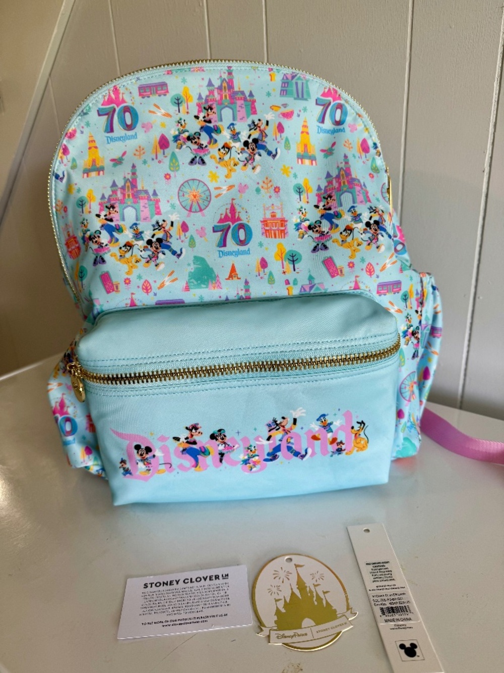 Disneyland 70th Anniversary Backpack by Stoney Clover Lane